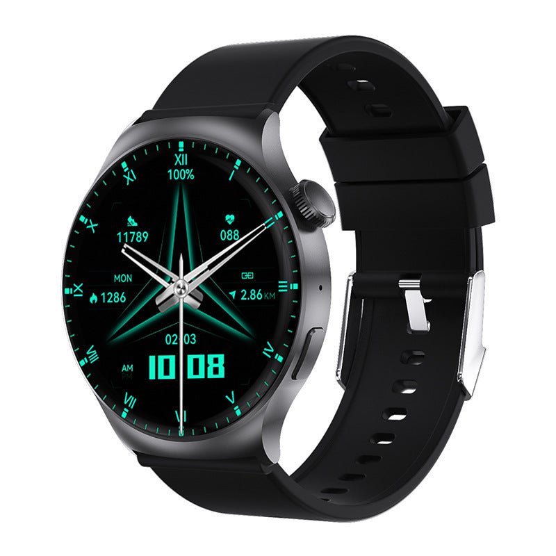 (SILVER)Smart Watch Bluetooth Calling Female Assistant Heart Rate Blood Pressure Bracelet Multi-sport